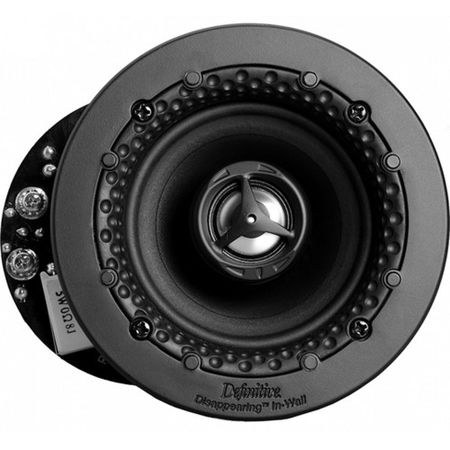 Definitive Technology Disappearing Series DI 3.5R Round 3.5" 2-Way In-Ceiling/In-Wall Speaker, White