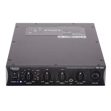 Denon Pro DN-280 Class D 100W Zone Amplifier with Microphone Input