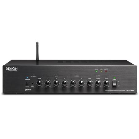 Denon DN-333XAB 3-Mic & 2-Stereo Line Mixer Amplifier
