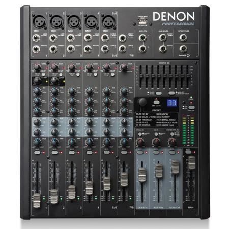 Denon DN-408X 8-Channel 2-Bus Tabletop Mixer