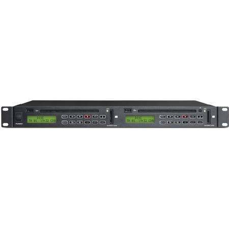 Denon DN-500DC Dual CD/Media Player with Balanced XLR Outputs and RS232 Control