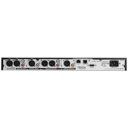 Denon Pro DN-900R Network SD/USB Audio Recorder with Dante 2 x 2 Interface