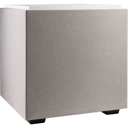 Definitive Technology Descend Series DN10 10" 500W Subwoofer with Dual Bass Radiators, Glacier White