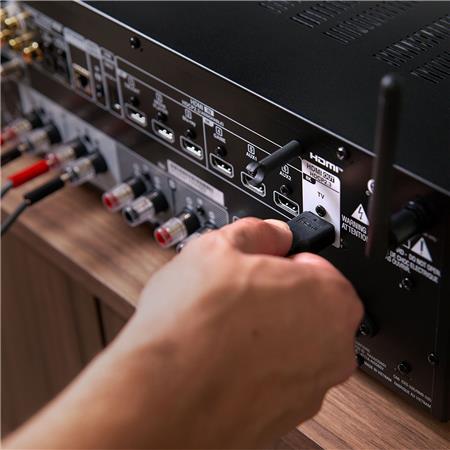 Denon DRA-900H 100W 2.2-Channel 8K Network AV Stereo Receiver with HEOS,  Black DRA-900H