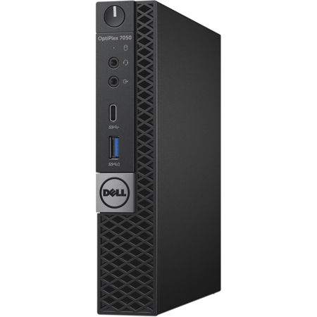 Dell OptiPlex 7050 Micro Desktop, i5-7500T, 8GB RAM, 256GB SSD, Windows 10 Pro