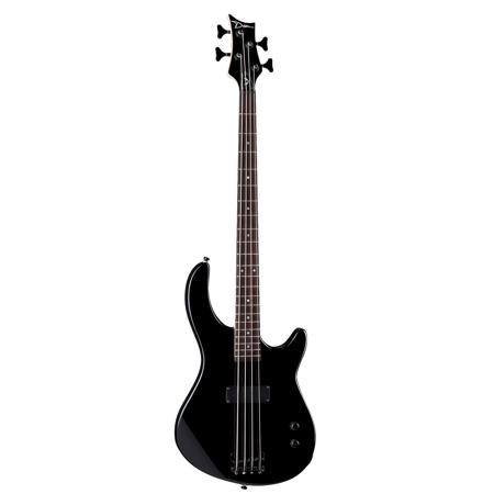 Dean Edge 09 Electric Bass Guitar Pack, Classic Black w/Bassola 10 Bass Amp, Bag
