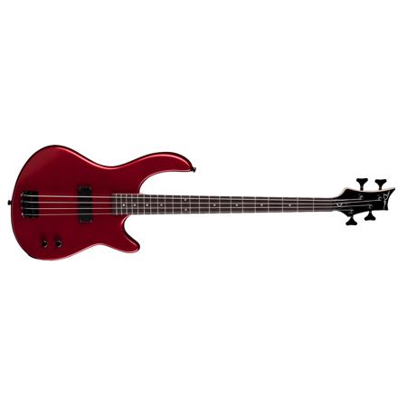 Dean Edge 09 Electric Bass Guitar, Metallic Red