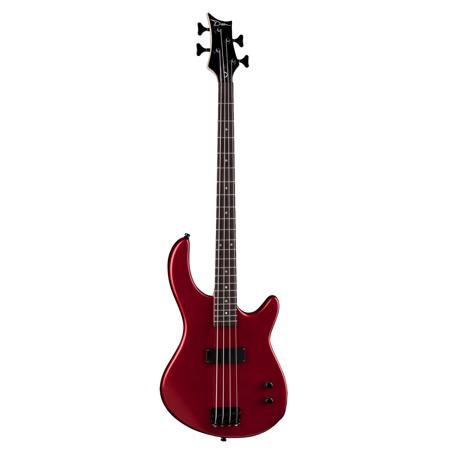 Dean Guitars Edge 09 Electric Bass Guitar with Amp Blackwood Fretboard Metallic Red
