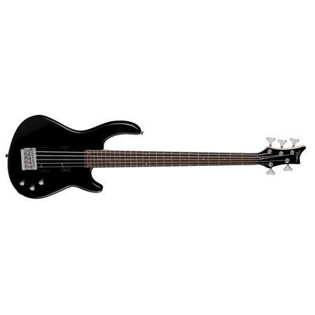 Dean Edge 1 5-String Electric Bass Guitar, Classic Black