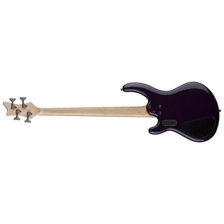 Dean Edge 3 Electric Bass Guitar, Electric Purple Metallic Burst