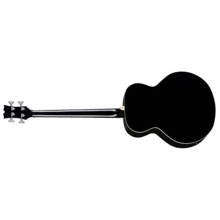 Dean Acoustic Electric Bass Guitar, Rosewood Fretboard, Classic Black