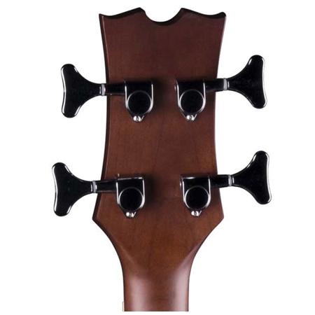 【ハードケース付き】dean eab cベース レフティアコースティックベース 黒*丸様 【ハードケース付き】dean eab cベース レフティ