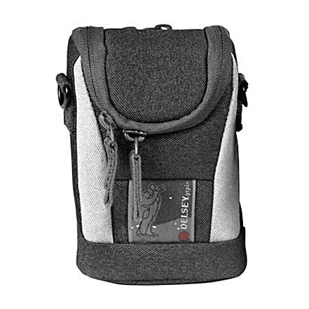 Delsey GOPIX 15BG, Small Belt Pouch, Black and Gray