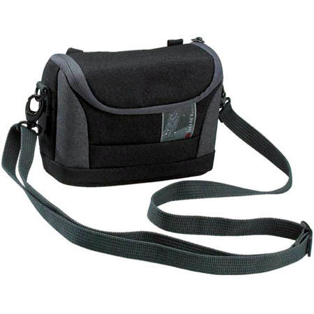 Delsey GOPIX 20BG,Sml Shuldr Pouch f/Digi Gadgts,Bk/Gry