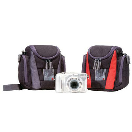 Delsey GOPIX 50BR, Compact Camera Case, Black/Red