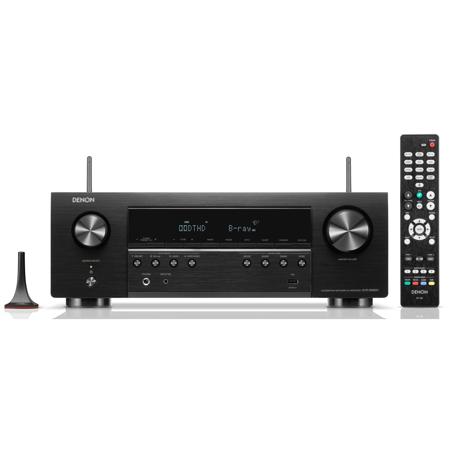 Denon AVR-S660H 5.2-Channel 8K Network AV Receiver, Black