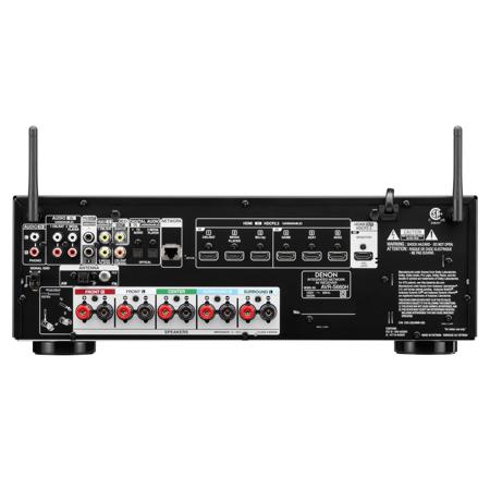 Denon AVR-S660H 5.2-Channel 8K Network AV Receiver, Black