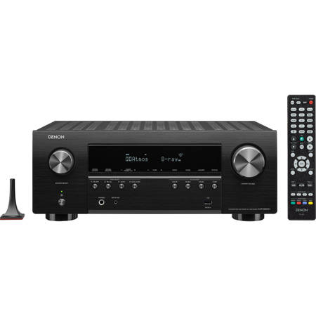 Denon AVR-S960H 7.2-Channel 8K Ultra HD Network AV Receiver, Black