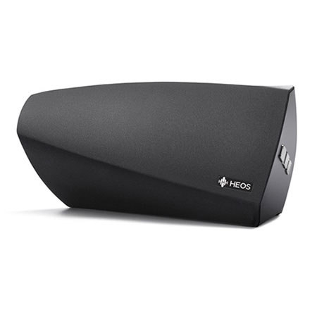 Denon HEOS 3 Dual-Driver Wireless Speaker System, Single, Black