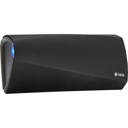 Denon HEOS 3 High Resolution Wireless Speaker, Series 2, Single, Black