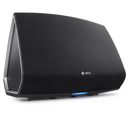 Denon HEOS 5 Four-Driver Wireless Speaker System, Single, Black