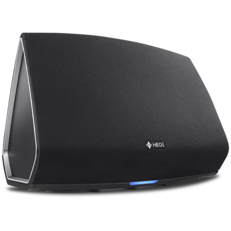 Denon HEOS 5 High Resolution Wireless Speaker System, Series 2, Single, Black