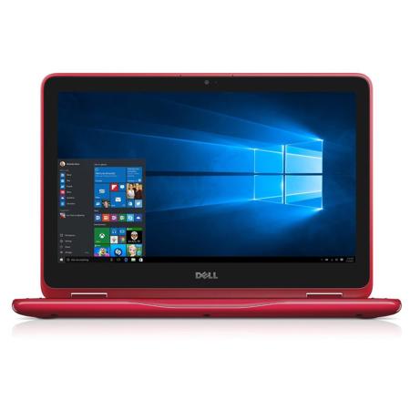 Dell Inspiron 2-in-1 11.6" Touch-Screen Laptop Red