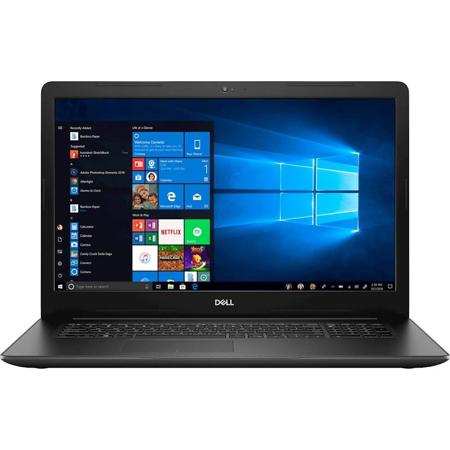 Dell Inspiron 3780 17.3" Notebook, i7-8565U, 8GB RAM, 2TB HDD, W10H, Black