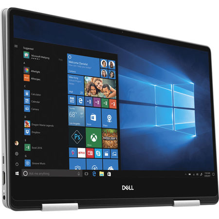 Dell Inspiron 13 7386 13.3" UHD Touch, i7-8565U, 16GB RAM, 256GB SSD, W10, Black
