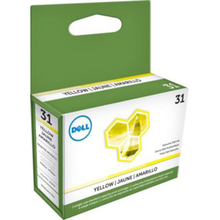 Dell 31 Yellow Ink Cartridge for V525w and V725w Printers