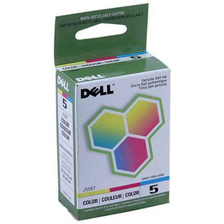 Dell J5567 Ink Cartridge, Color