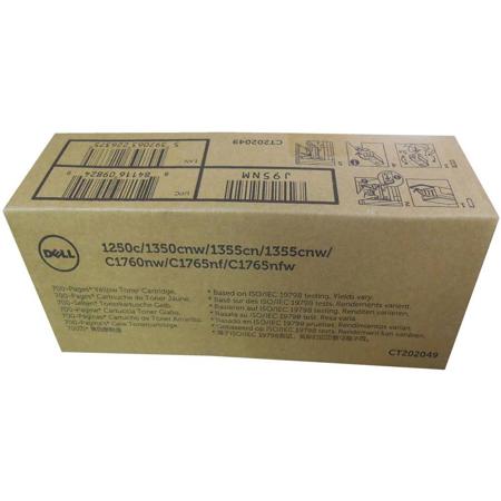 Dell J95NM Yellow Toner Cartridge, 700 Page Yield