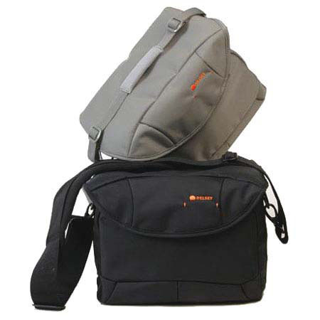 Delsey ODC33, Medium Shoulder DSLR Bag, Light Gray
