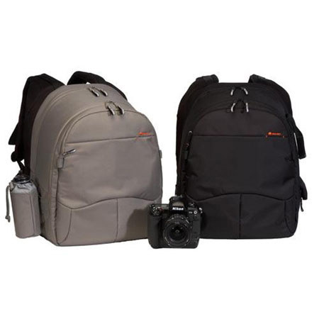 Delsey ODC53, Large Photo Back Pack with Lenses, Black