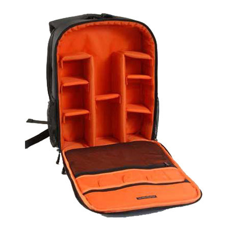 Delsy Rondo 52 Backpack f/DSLR/SLR System/Laptop, Black
