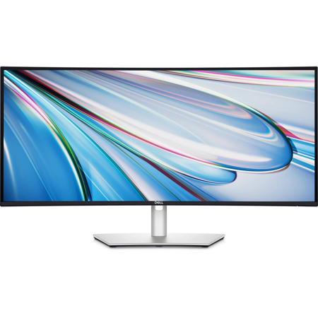 Dell UltraSharp U3425WE 34.1" 21:9 UWQHD 120Hz USB-C Curved IPS LED Monitor, Silver