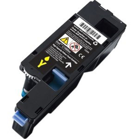 Dell V53F6 Yellow Toner Cartridge, 1000 Page Yield