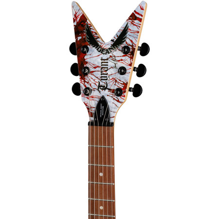 Dean Michael Amott Tyrant X Electric Guitar, Splatter Custom