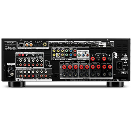 Denon AVR-3313CIP 7.2-Channel Integrated Network AV Receiver