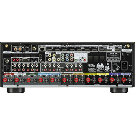 DENON AVR-X4500H AVアンプ IMAX Enhanced AVR-X4500H - 9.2 Ch. 125W 4K AV Receiver with HEOS® Built-in