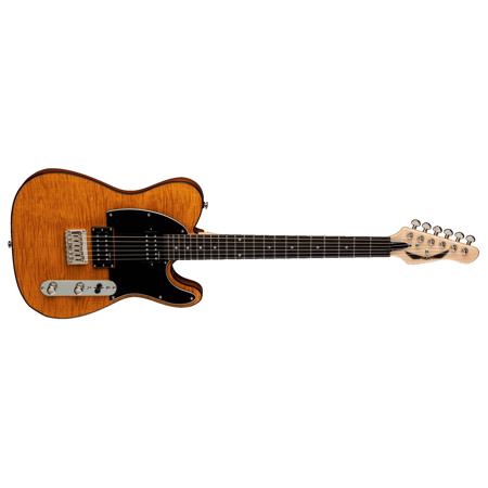 Dean NashVegas Select Hum Hum Electric Guitar, Trans Amber