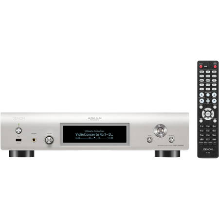 Denon DNP-2000NE High-Resolution Network Audio Streamer with HEOS and Ultra AL32 Processing, Silver