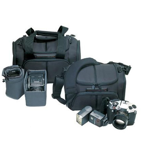 Delsey Pro Bag 3, Med Sz Multi Format Cam Sys Bag,Black