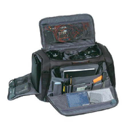 Delsey Pro Bag 5, Compact SLR Format Cam Sys Bag, Black