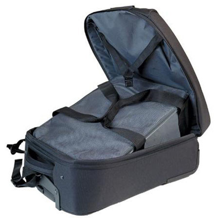 Delsey Pro Trolley 52 Pro Equipment Case w/Wheels,Black