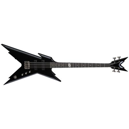 Dean Razorback Bass Guitar, Classic Black