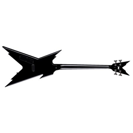 Dean Razorback Bass Guitar, Classic Black