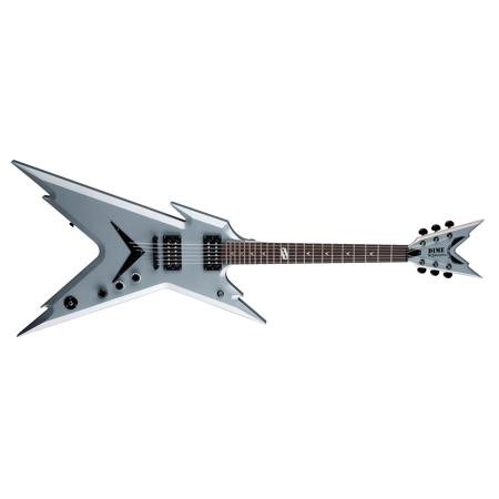 Dean Razorback Dimebag Electric Guitar with Lite Leer Case, Gun Metal Gray