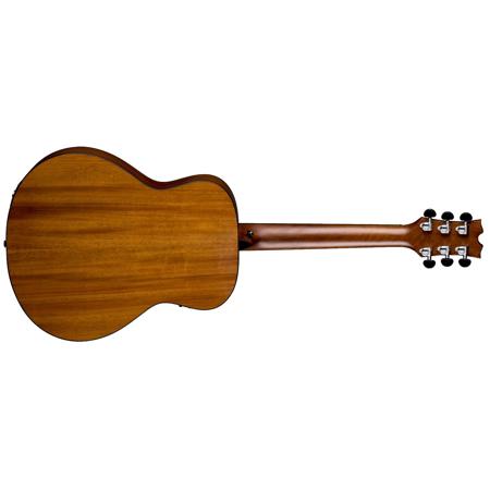 Dean St. Augustine Mini Jumbo Solid Wood Semi-Acoustic Guitar, Satin Natural