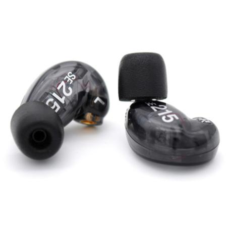 Dekoni Audio 3mm Gemini Series Premium Memory Foam Isolation Earphone Tips, Black, Small